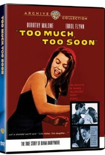 Too Much, Too Soon (1958) cover