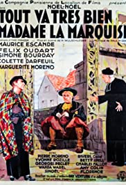 Tout va très bien madame la marquise 1936 poster