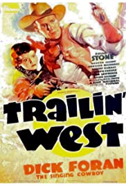 Trailin' West 1936 poster