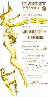 Trapeze 1956 poster