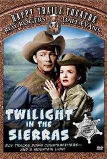 Twilight in the Sierras 1950 copertina