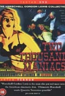 Two Thousand Maniacs! 1964 capa