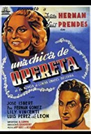 Una chica de opereta 1944 poster