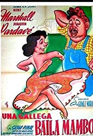 Una gallega baila mambo 1951 poster
