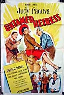 Untamed Heiress 1954 poster