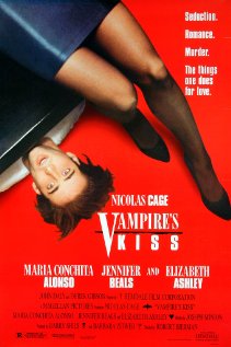 Vampire's Kiss 1988 poster