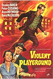 Violent Playground 1958 poster