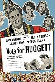 Vote for Huggett 1949 poster