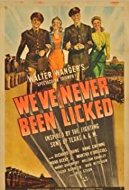 We've Never Been Licked 1943 poster