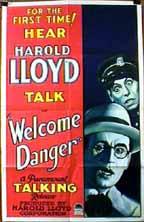 Welcome Danger 1929 masque