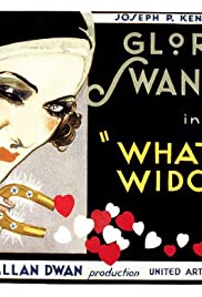 What a Widow! 1930 copertina