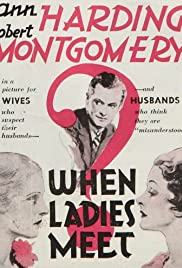 When Ladies Meet 1933 capa