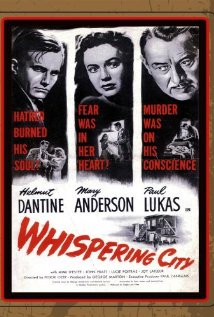 Whispering City 1947 poster