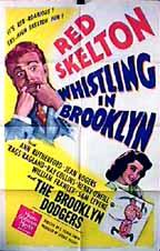 Whistling in Brooklyn 1943 poster