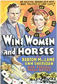 Wine, Women and Horses 1937 capa