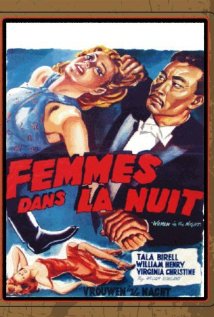 Women in the Night 1948 poster