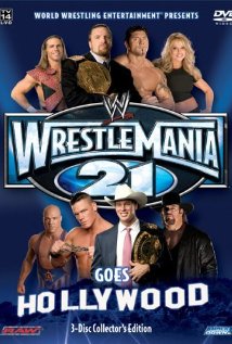 WrestleMania 21 2005 poster