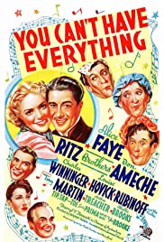 You Can't Have Everything (1937) cover