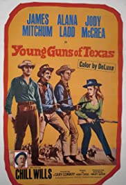 Young Guns of Texas 1962 copertina