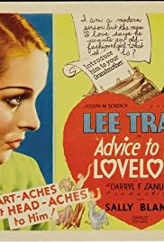 Advice to the Lovelorn 1933 poster
