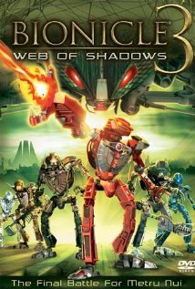 Bionicle 3: Web of Shadows 2005 capa