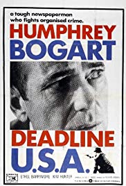 Deadline - U.S.A. 1952 poster