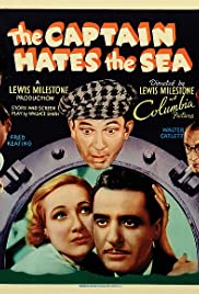 The Captain Hates the Sea 1934 copertina