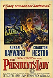The President's Lady 1953 poster