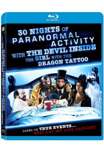 30 Nights of Paranormal Activity with the Devil Inside the Girl with the Dragon Tattoo 2013 capa