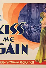 Kiss Me Again 1931 copertina