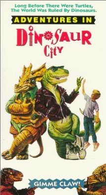 Adventures in Dinosaur City 1991 poster