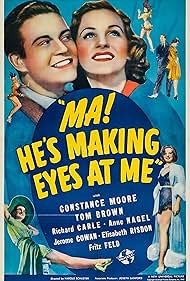 Ma! He's Making Eyes at Me 1940 poster