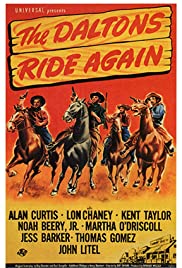 The Daltons Ride Again 1945 copertina
