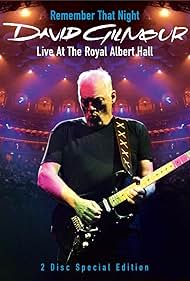 David Gilmour Remember That Night 2007 poster