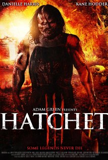 Hatchet III 2013 poster