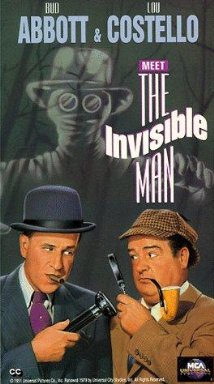 Abbott and Costello Meet the Invisible Man 1951 copertina