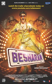 Besharam 2013 poster