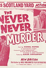 The Never Never Murder 1961 copertina