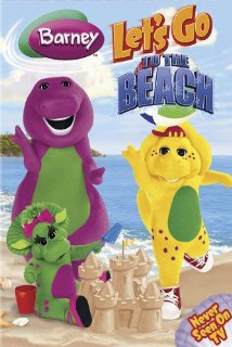 Barney: Let's Go to the Beach! 2002 poster