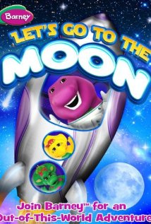 Barney: Let's Go to the Moon 2013 poster