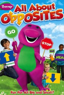 Barney: All About Opposites 2012 poster