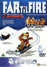 Far til fire i sneen (1954) cover