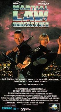 Martial Law II: Undercover 1992 copertina