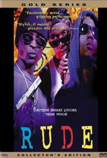 Rude 1995 poster
