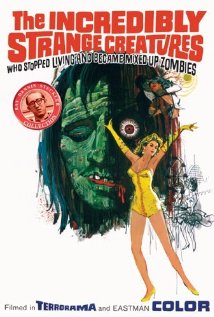 The Incredibly Strange Creatures Who Stopped Living and Became Mixed-Up Zombies!!? 1964 poster