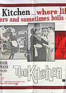 The Kitchen 1961 poster