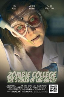 Zombie College: The 5 Rules of Lab Safety 2013 capa
