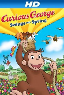 Curious George Swings Into Spring (2013) cover