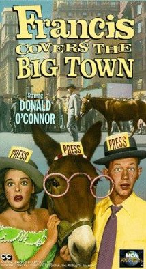 Francis Covers the Big Town (1953) cover