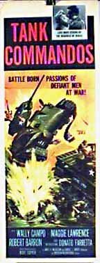 Tank Commandos 1959 poster